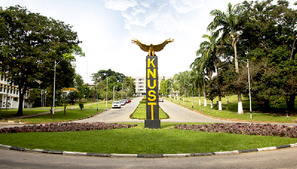 File photo of KNUST entrance