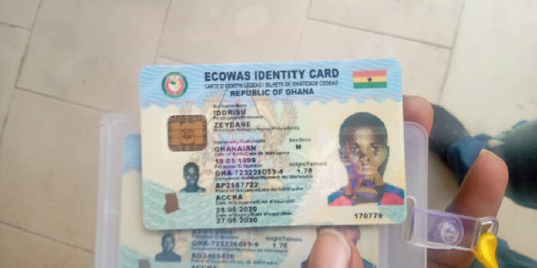 John Amoah, and his two daughters were arrested for possession of several cards