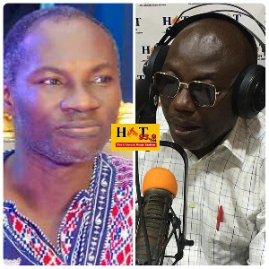 Prophet Badu Kobi and broadcaster, Nana Ampofo