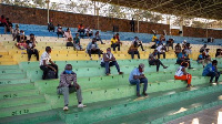 Violators of restrictions were taken to stadiums where they were forced to sit all night or day