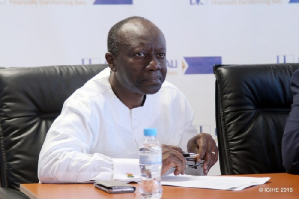 Finance Minister, Ken Ofori-Atta