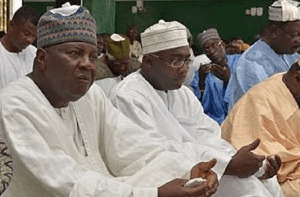 Late Aliu Mahama with Dr. Bawumia