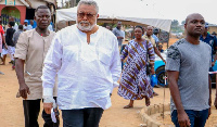 The late President Jerry John Rawlings