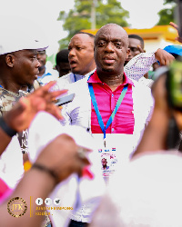 Justin Frimpong Kodua (JFK), newly elected General Secretary of the New Patriotic Party