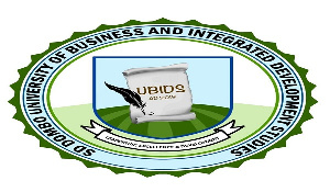 The logo of Simon Diedong Dombo University of Business and Integrated Development Studies