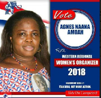 NPP's aspiring Western Regional Women's Organiser, Naana Amoah