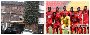 Noks Hotel (left) and Asante Kokoto team