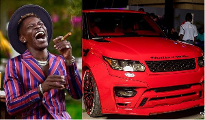 Dancehall artiste, Shatta Wale's customized Range Rover