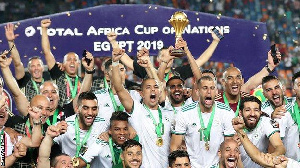 A file photo of the AFCON trophy