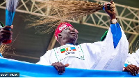 Presidential candidate for di ruling All Progressives Congress, Bola Tinubu