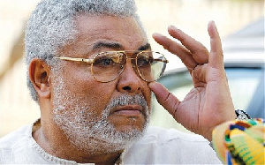 Former President Jerry John Rawlings