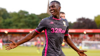 Leeds United forward Eddie Nketiah