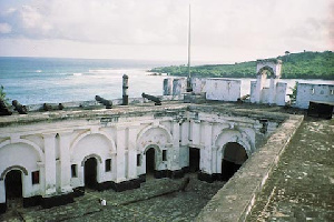 Fort Metal Cross Dixcove