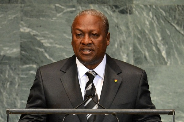 Former president, John Dramani Mahama