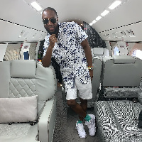 Private Jets Broker, PJ Kev posing in one of his jets