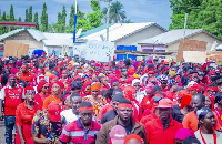 The protest follows the killing of a watchman at Bole Girl's Model Junior High School and two others