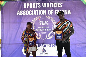 Winifred Ntumi and Christian Amoah have been awarded by CAS