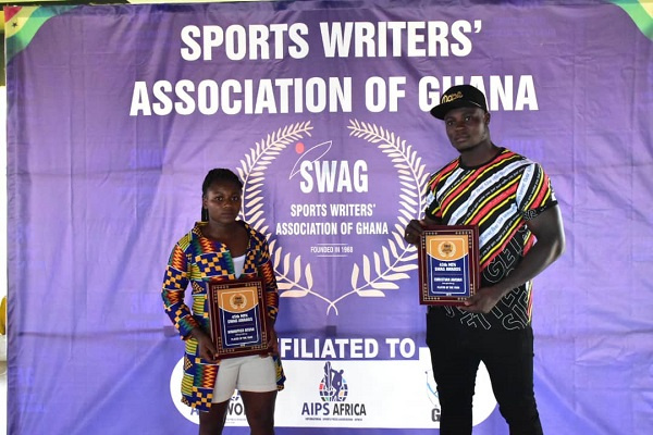 Winifred Ntumi and Christian Amoah have been awarded by CAS