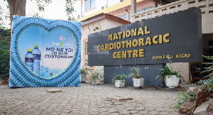 The National Cardiothoracic Centre is at the Korle Bu Teaching