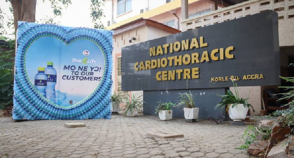 The National Cardiothoracic Centre is at the Korle Bu Teaching