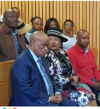 Thomas Thabane was in court with First Lady Maesaiah