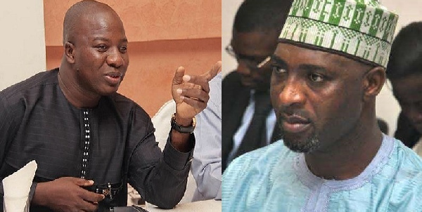 Mahama Ayariga and Mohammed Mubarak Muntaka have disagreed on the matter