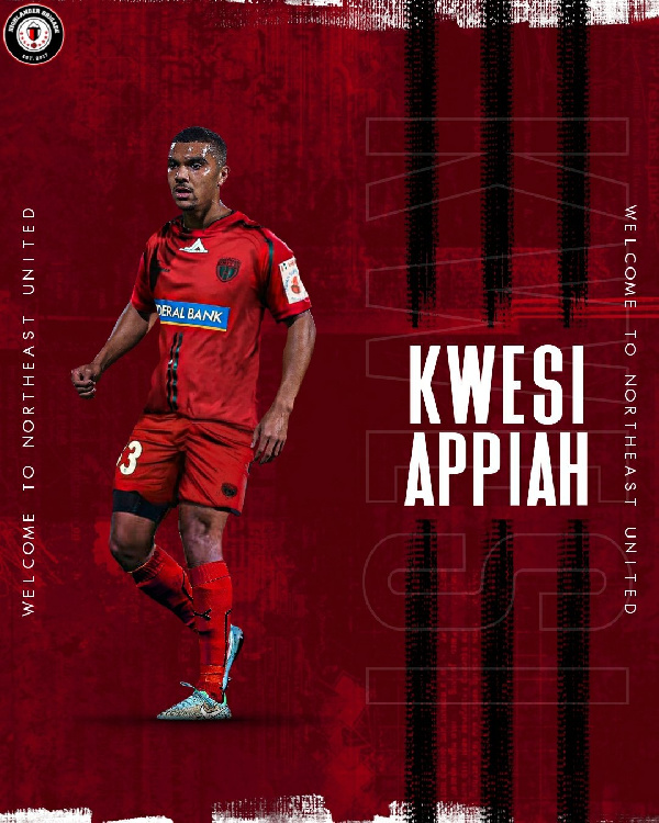 Kwesi Appiah has completed a move to NorthEast United FC