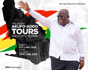 The President will return to Accra on 10th June 2018.