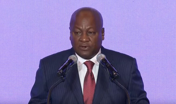 Former president, John Dramani Mahama