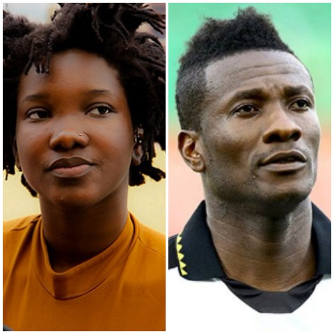 Priscilla Opoku-Kwateng a.k.a Ebony and Asamoah Gyan