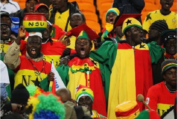 Some of Ghana's supporters