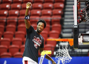 Ghanaian Basketball player, Nathan Mensah