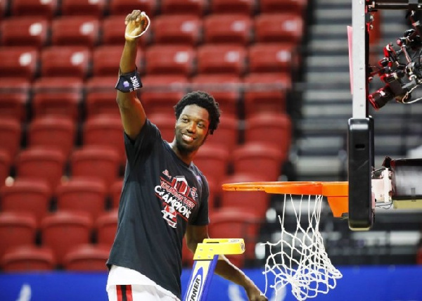 Ghanaian Basketball player, Nathan Mensah