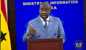 Kojo Oppong Nkrumah, Information Minister