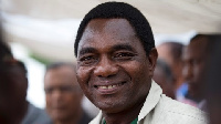 The President of Zambia, Hakainde Hichilema