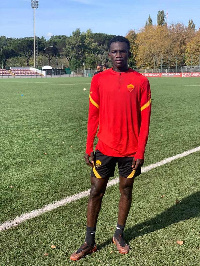 AS Roma striker Felix Ohene Afena-Gya