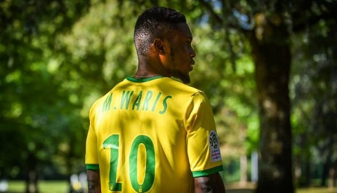 Warris will  wear jersey number 10 at Nantes