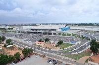 Aerial view of the Kotoka Airport Terminal 3