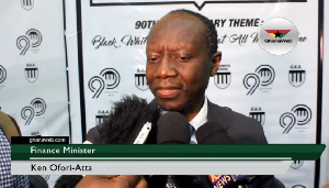 Finance Minister , Ken Ofori Atta