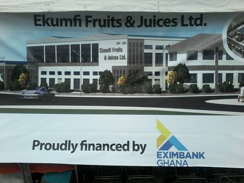 The land is to be used by pineapple outgrowers to feed the Ekumfi Fruit and Juice Limited