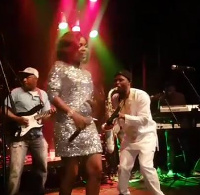 Mzbel on stage