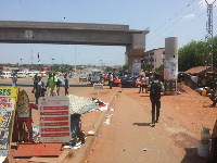 The Madina-Adenta highway has become a death trap as the footbridges remain uncompleted