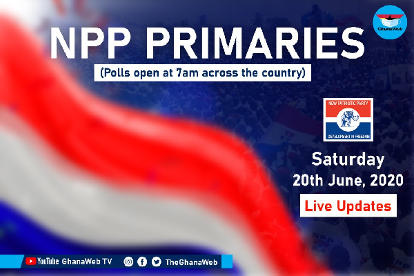 The NPP held its primaries on June 20, 2020