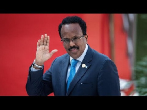 President Mohamed Abdullahi Mohamed of Somalia