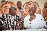 Vice President, Dr. Mahamudu Bawumia and President Nana Addo Dankwa Akufo-Addo