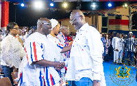 Dr. Mahamudu Bawumia and Kennedy Agyapong