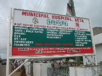 The patient is currently on admission at the Keta Municipal Hospital