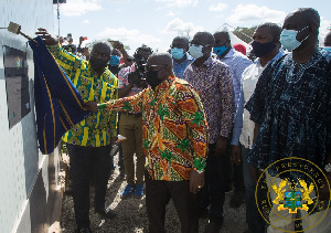 President Akufo Addo Commissioning The Plant