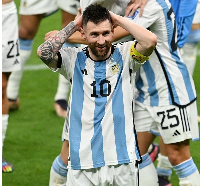 Argentina captain, Lionel Messi