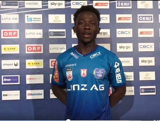 The talented Ghanaian teenager was substituted five minutes after scoring his goal